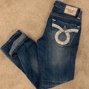 BIG STAR Crop Jean w/pocket flap from Buckle